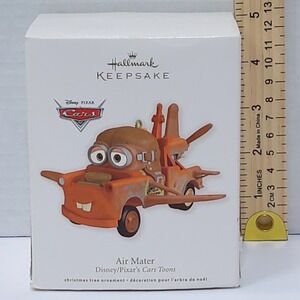Hallmark Keepsakes Disney Pixar Cars Tow Mater Air Mater Christmas Ornament NIB